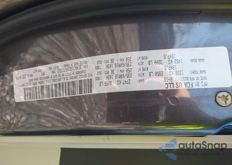 2019 Chrysler Pacifica Limited from USA, damaged, VIN 2C4RC1GG1KR731522